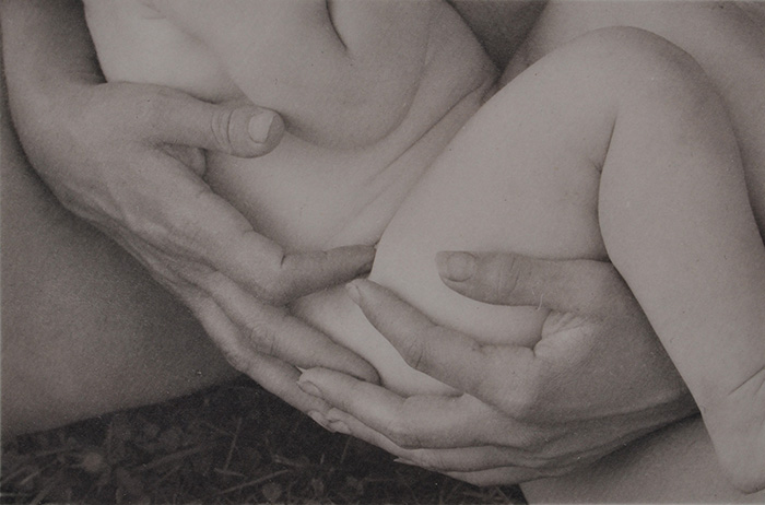 JED DEVINE (b. 1944): BABY IN ARMS