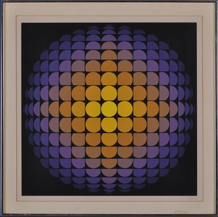 VICTOR VASARELY (1906-1997): UNTITLED