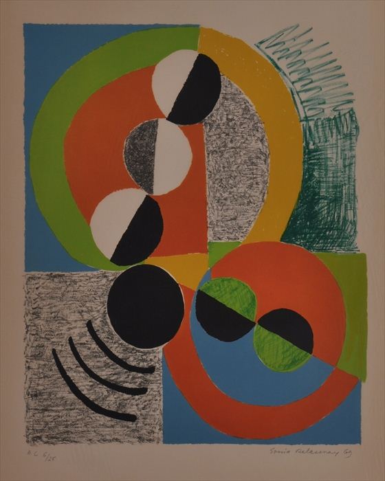 SONIA DELAUNAY 1885 1979 AFFREUX 13bb88