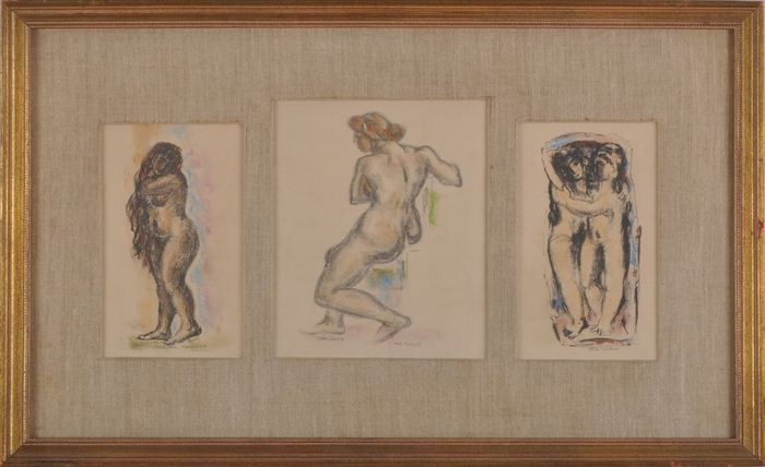 MAX WEBER 1881 1961 NUDES Three 13bc18