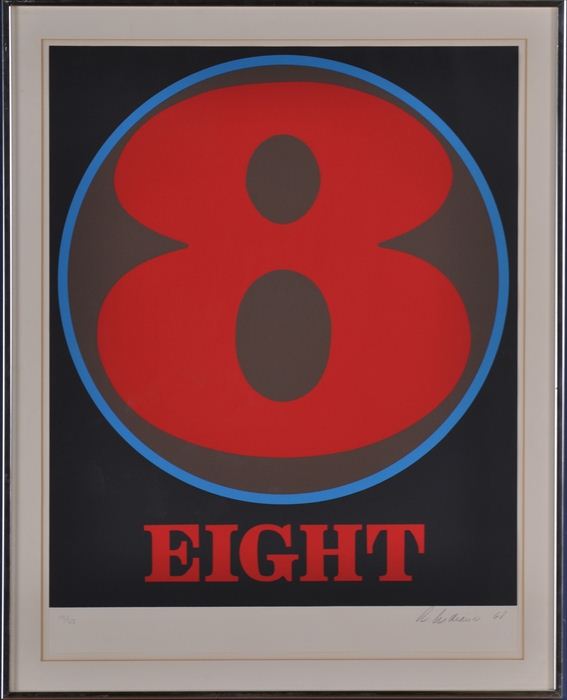 ROBERT INDIANA (b. 1928): 8 FROM PORTFOLIO