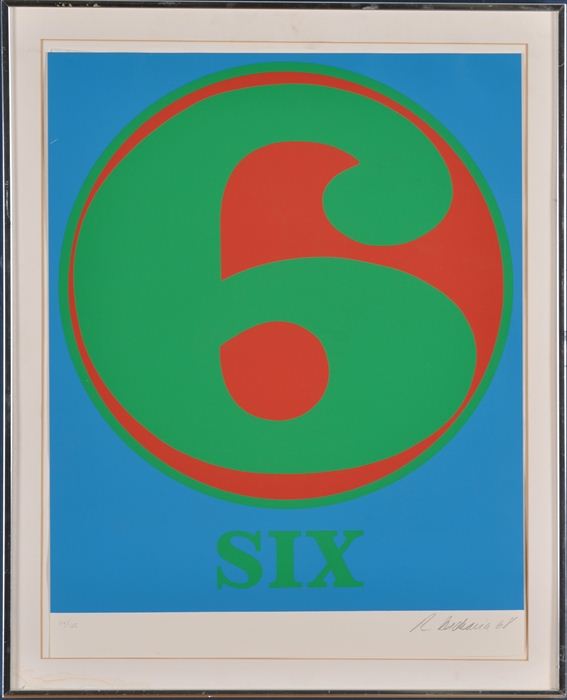 ROBERT INDIANA (b. 1928): 6 FROM PORTFOLIO