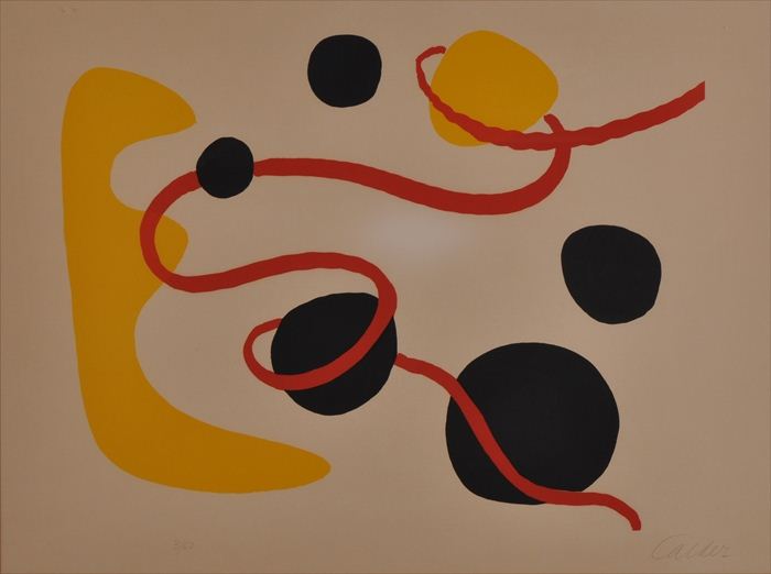 ALEXANDER CALDER 1898 1976 RED 13bc80