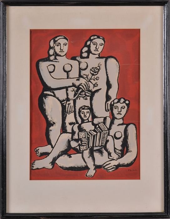 FERNAND LEGER 1881 1955 FAMILY 13bcc4