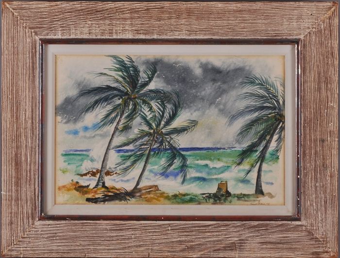ERNEST FIENE (1894-1965): TROPICAL SQUALL