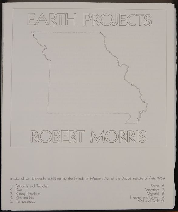 ROBERT MORRIS (b. 1931): EARTH