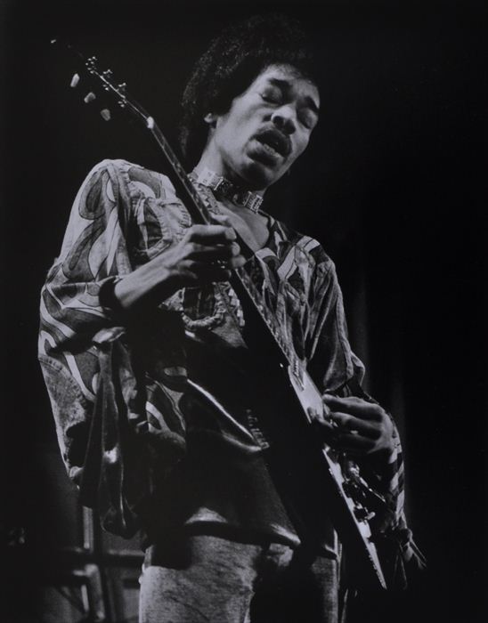 BARRIE WENTZELL (b. 1942): JIMI HENDRIX