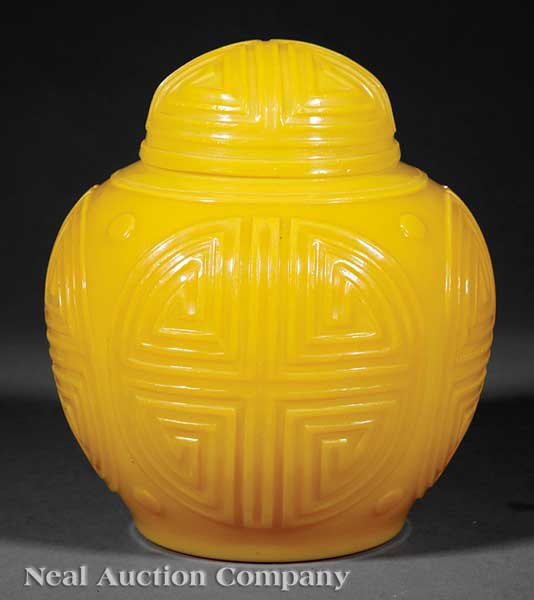 A Chinese Carved Yellow Beijing  13e606
