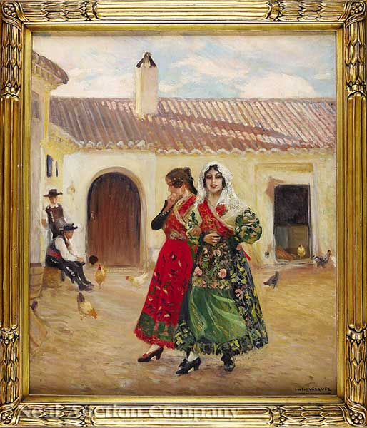 Carlos Vazquez (Spanish 1869-1944)