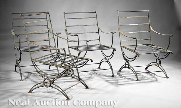 A Suite of Four Hand Wrought Iron 13e668