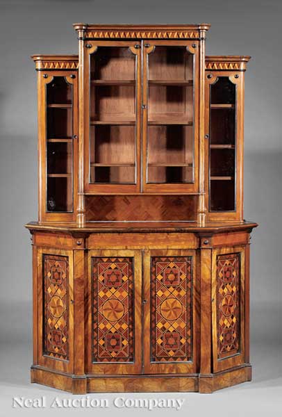 An Antique English Parquetry and