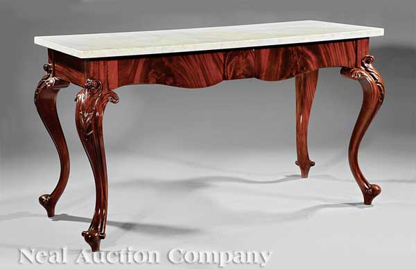 A William IV Carved Mahogany Console 13e674