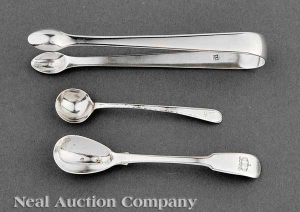 A Group of Antique English Sterling 13e67e