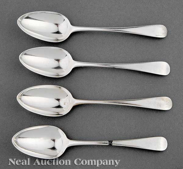 Four George III Sterling Silver