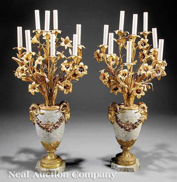 A Pair of Louis XVI Style Gilt 13e6d9