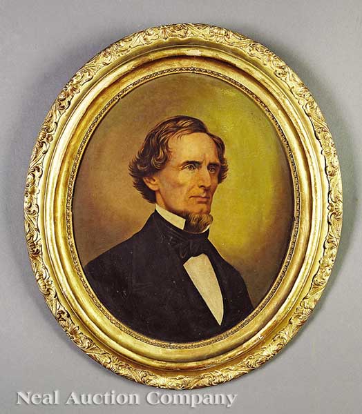 American School 19th c Portrait 13e6f2