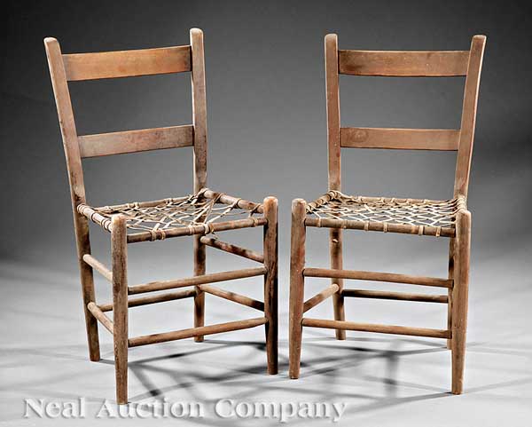 A Pair of Southern Side Chairs 13e6f8