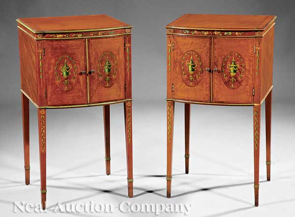 A Pair of Edwardian Satinwood and 13e708