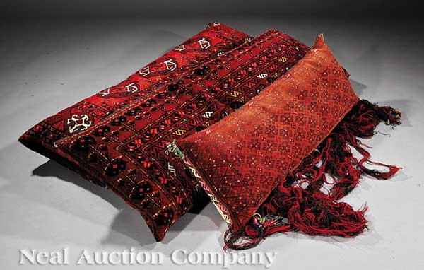 A Group of Three Afghan Carpet 13e744
