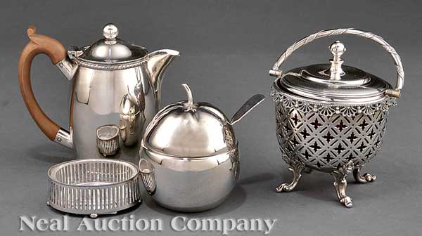 A Good Group of Antique Silverplate 13e74d