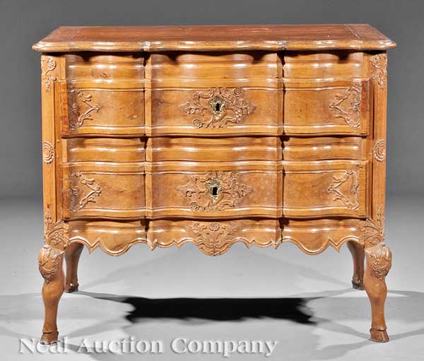 An Antique Louis XV-Style Carved