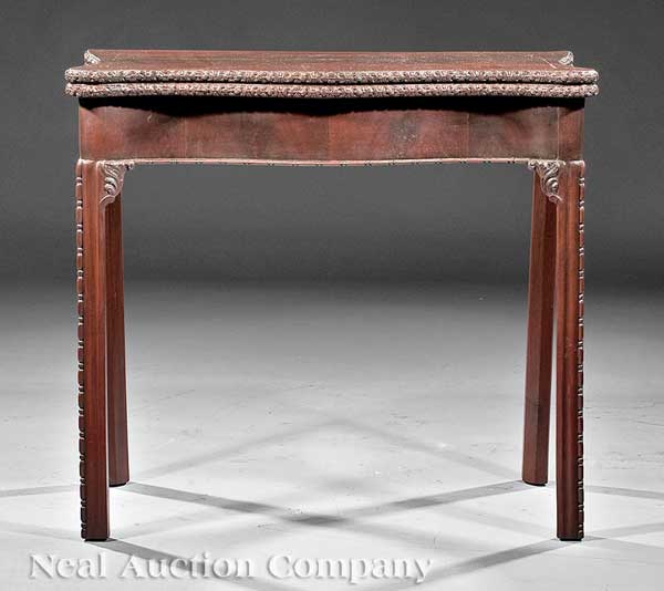 A Chippendale Style Carved Mahogany 13e770