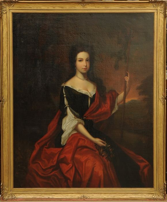 ENGLISH SCHOOL PORTRAIT OF A LADY 13ea06