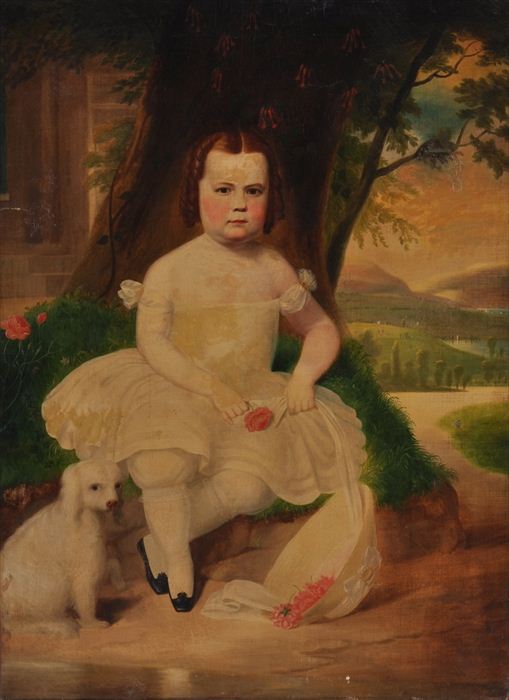 19TH C. SCHOOL: PORTRAIT OF A YOUNG