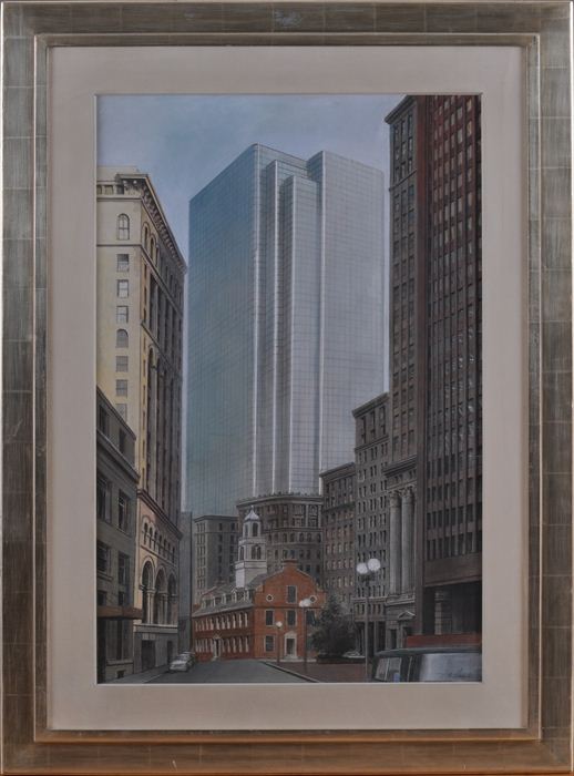 RICHARD HAAS (b.1936): NEW YORK