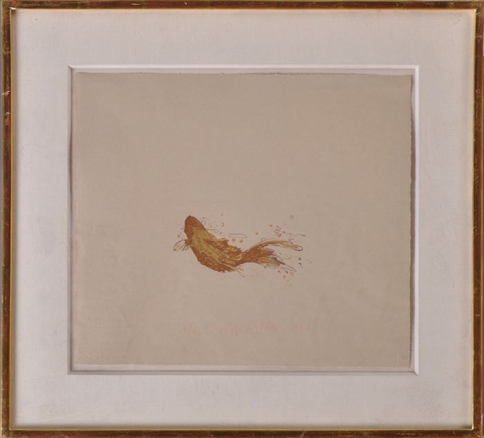 JOSEPH RAFFAEL b 1933 GOLDFISH 13eb60