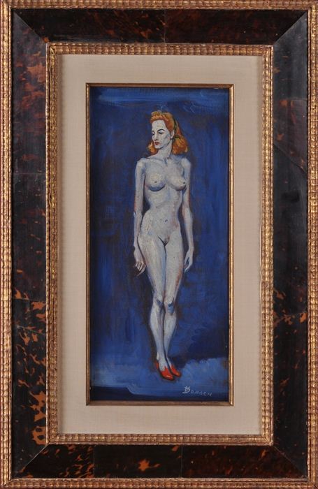 EUROPEAN SCHOOL: STANDING FEMALE NUDE