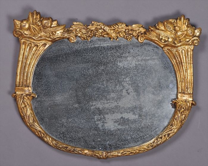 FEDERAL-STYLE CARVED GILTWOOD MIRROR