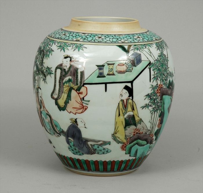 CHINESE FAMILLE VERTE PORCELAIN 13ec9a