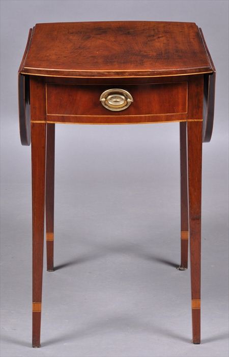 NEW YORK FEDERAL INLAID MAHOGANY 13eceb