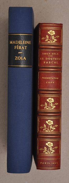  PRESENTATION COPIES ZOLA EMILE  13ed79