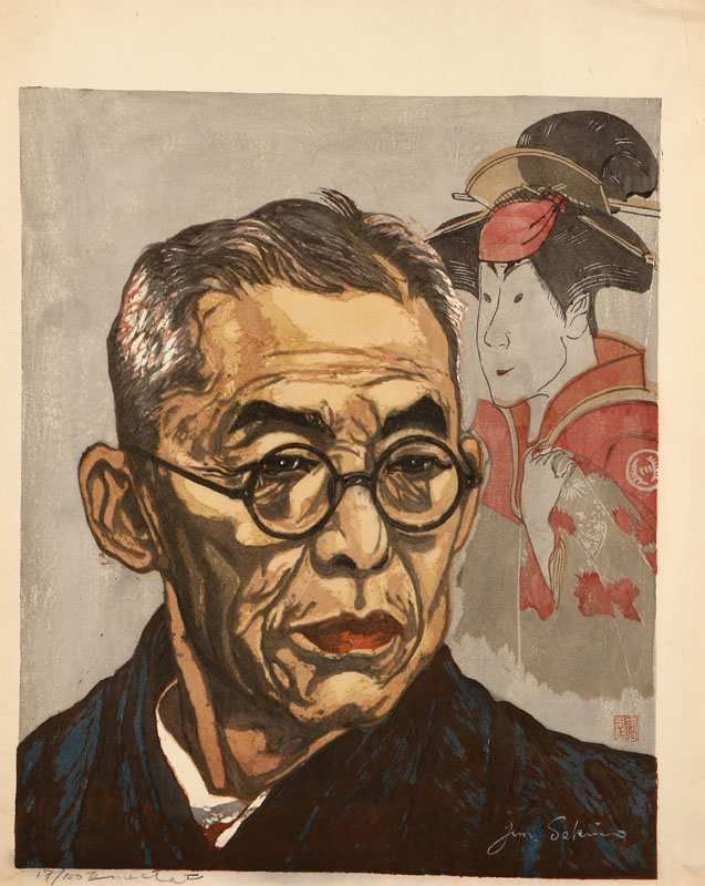 JunIchiro Sekino (1914-1988 Japanese)