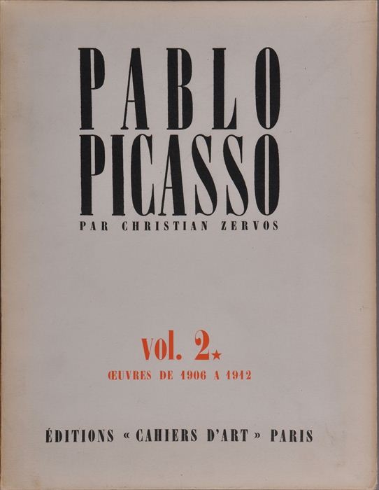 ZERVOS CHRISTIAN PABLO PICASSO 13f09a