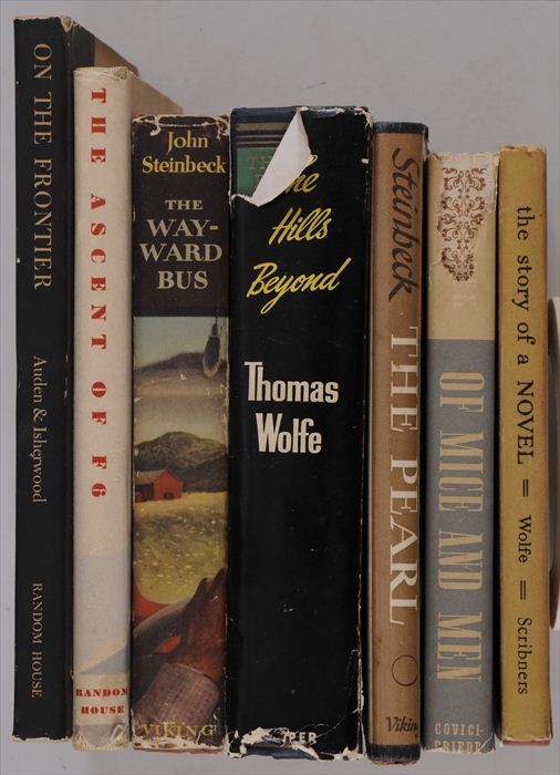 STEINBECK JOHN THOMAS WOLFE AND