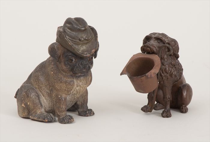 GERMAN TERRACOTTA MODEL OF A PUG