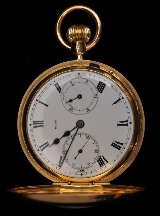 ARMY AND NAVY GOLD POCKET WATCH