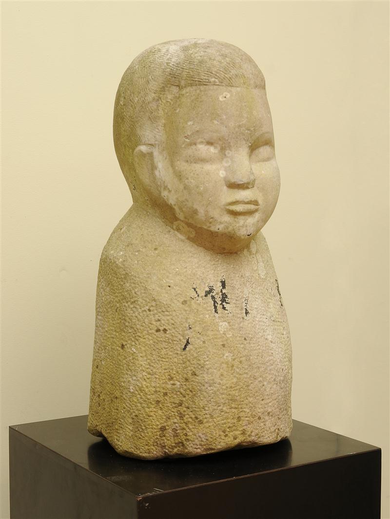 STONE BUST OF A BOY Provenance: