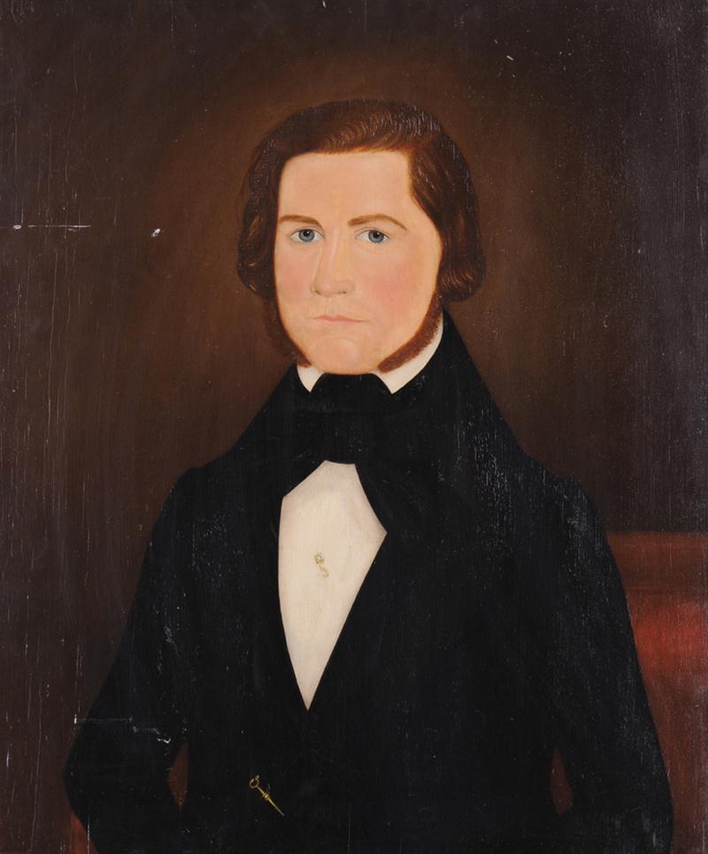 AMERICAN SCHOOL 19TH C PORTRAIT 13f510