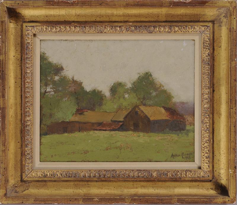 ANTON RUDERT 1889 1964 FARM 13f5c6