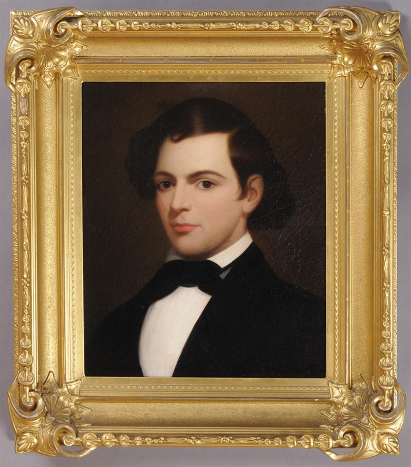 AMERICAN SCHOOL: PORTRAIT OF A YOUNG