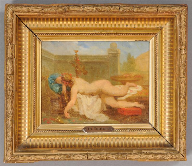ATTRIBUTED TO THOMAS COUTURE: LE REPOS