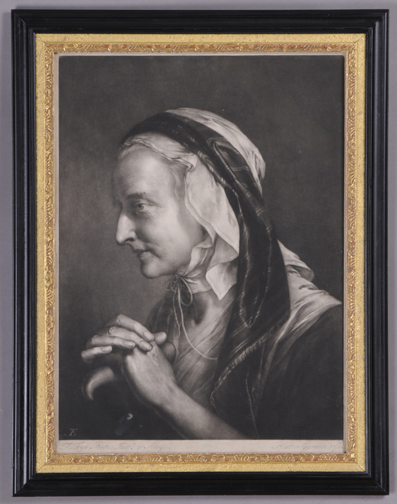 THOMAS FRYE (1710-1762): OLD WOMAN
