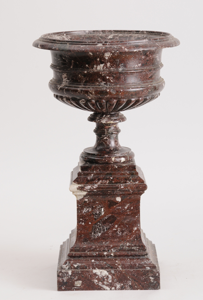 FRENCH ROUGE ROYALE MARBLE URN 13f68b