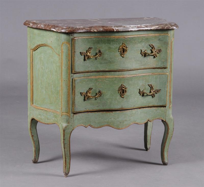 LOUIS XV PAINTED AND PARCEL GILT 13f727
