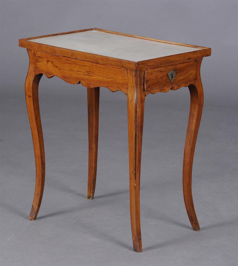 LOUIS XV FRUITWOOD SIDE TABLE With 13f72c