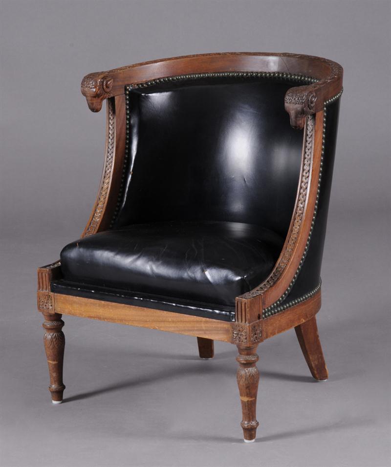 DIRECTOIRE STYLE CARVED MAHOGANY 13f758